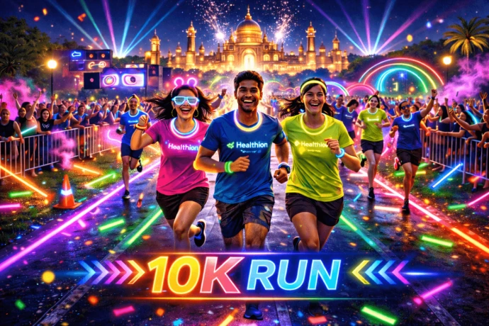 Join the Glow Run at Ramoji Film City