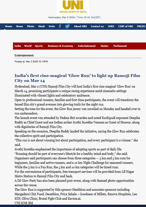 Healthion Media Releases